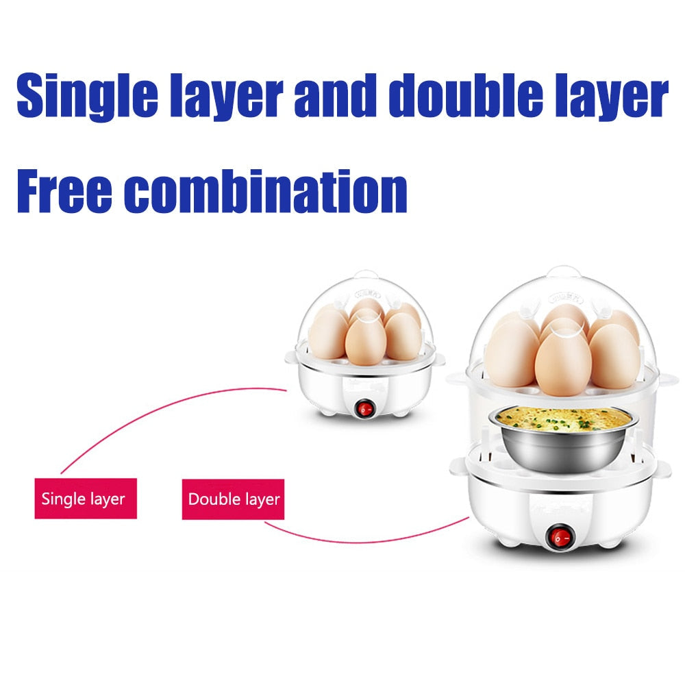 Automatic Electric Fast Egg Cooker Double Egg Boiled Egg Cooker | Stornfield