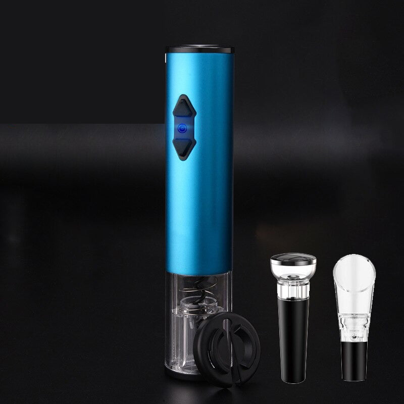 Automatic Electric Wine Bottle Corkscrew Opener with Foil Cutter | Stornfield