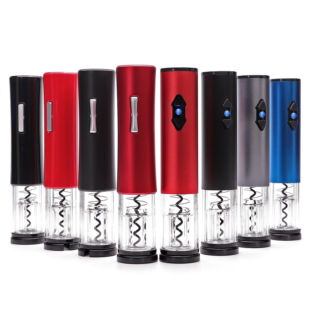 Automatic Electric Wine Bottle Corkscrew Opener with Foil Cutter | Stornfield