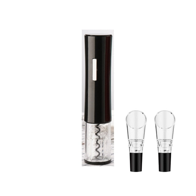 Automatic Electric Wine Bottle Corkscrew Opener with Foil Cutter | Stornfield