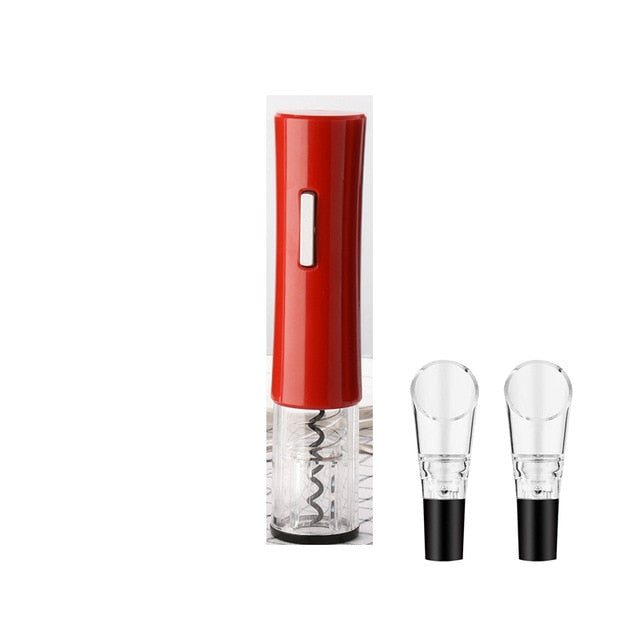 Automatic Electric Wine Bottle Corkscrew Opener with Foil Cutter | Stornfield
