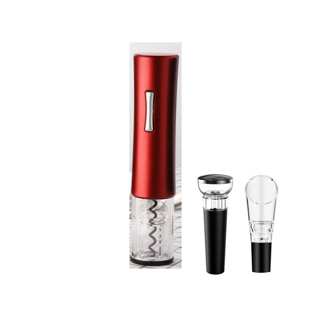 Automatic Electric Wine Bottle Corkscrew Opener with Foil Cutter | Stornfield