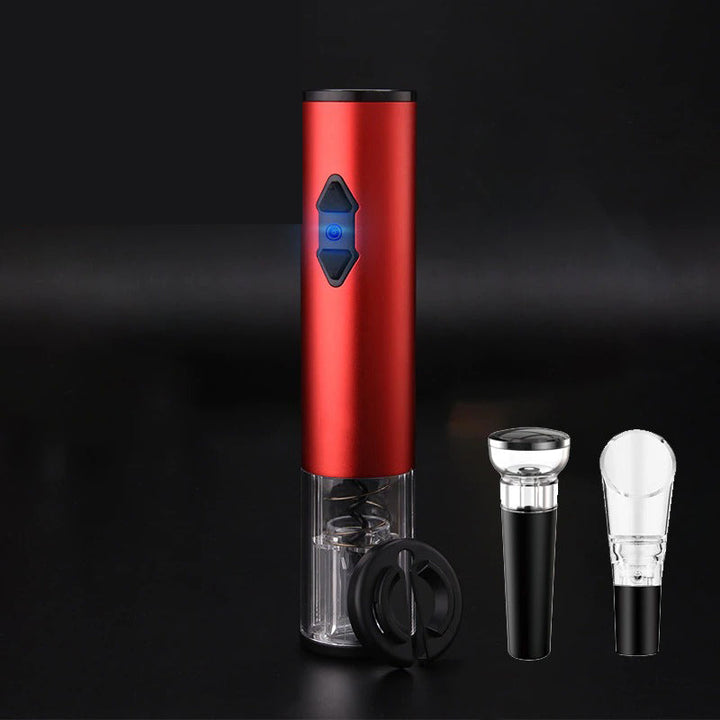 Automatic Electric Wine Bottle Corkscrew Opener with Foil Cutter | Stornfield