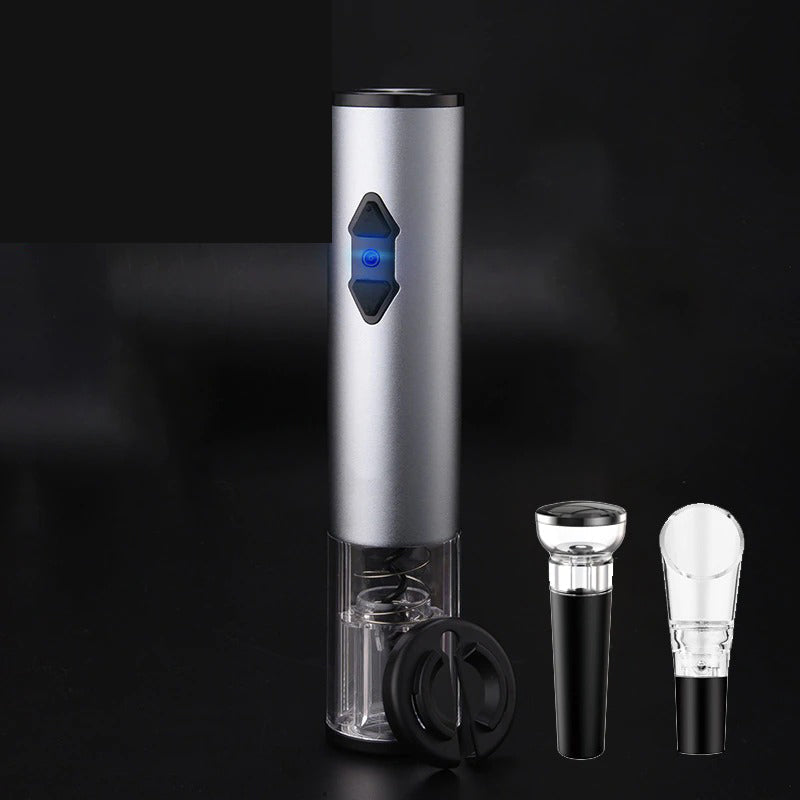 Automatic Electric Wine Bottle Corkscrew Opener with Foil Cutter | Stornfield