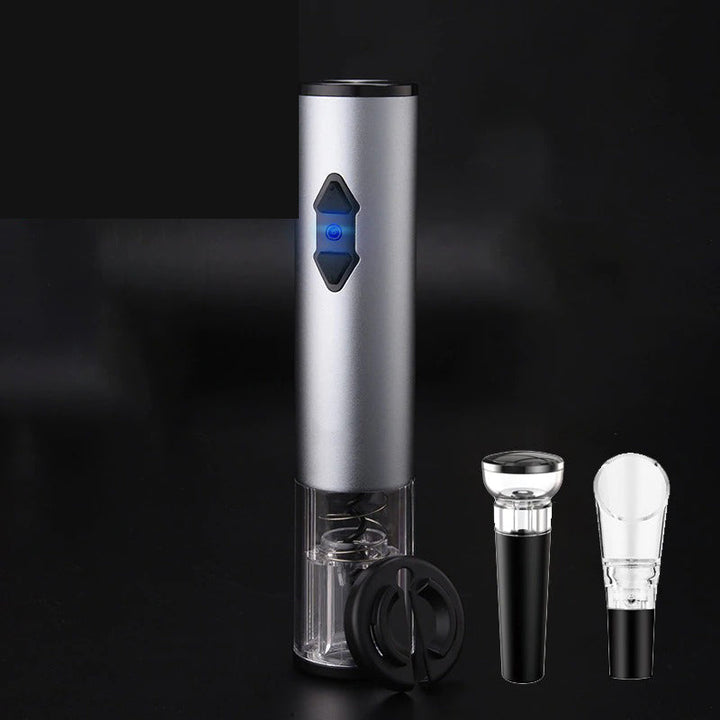 Automatic Electric Wine Bottle Corkscrew Opener with Foil Cutter | Stornfield