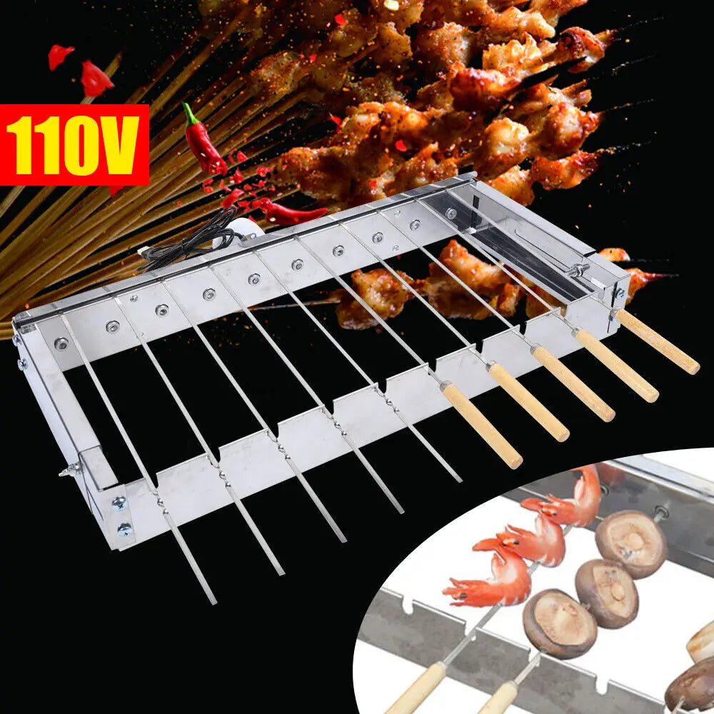Stainless Steel Skewer Set for Automatic Rotary Barbecue | Stornfield