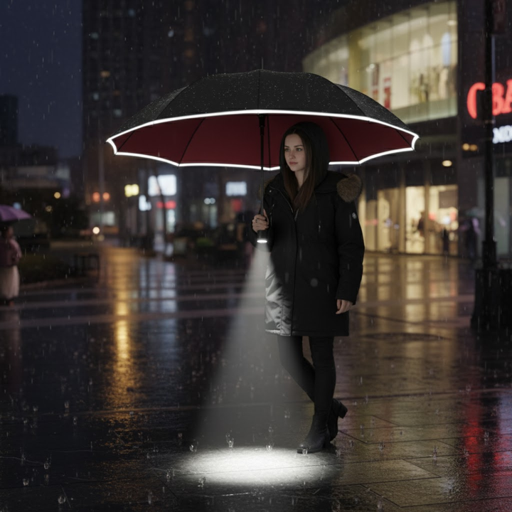 StormShield LED Umbrella with Automatic | Stornfield