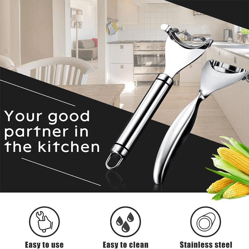 Stainless Steel Corn Peeler For Corn On The Cob | Stornfield