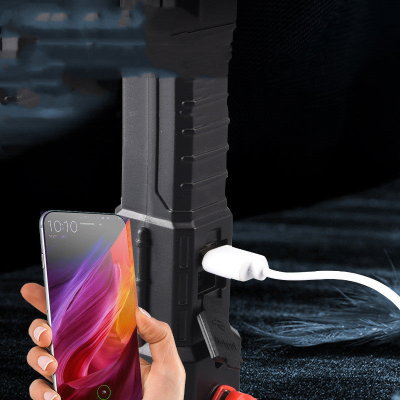 Multifunctional car safety hammer with emergency light and power bank | Stornfield