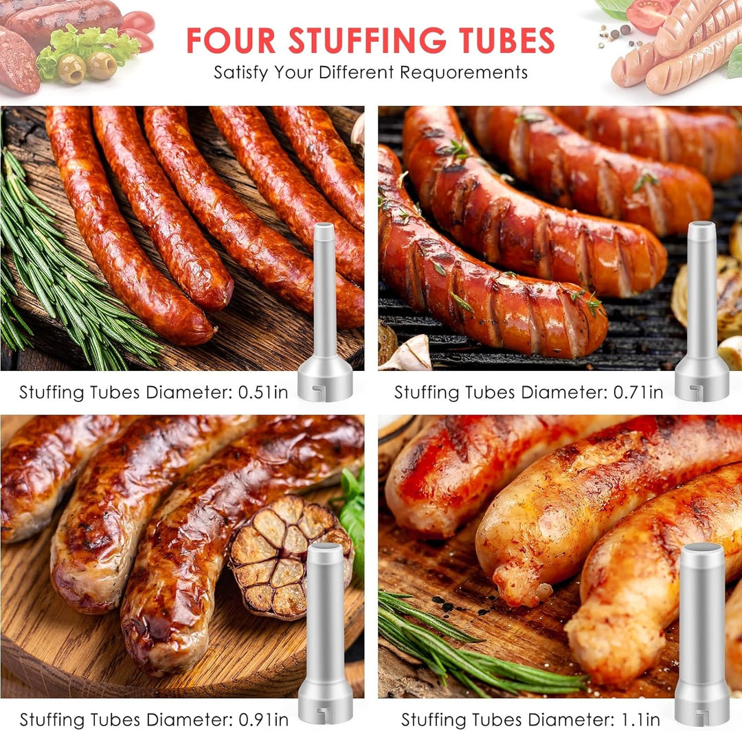 Stornfield | Sausage Stuffer with 4 Filling Tubes of Different Sizes