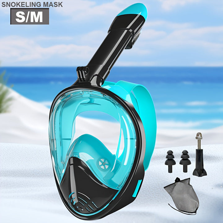 Full-face snorkel mask with 180° visibility | Stornfield