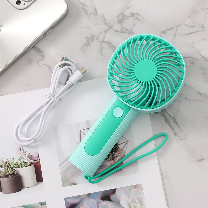 Mini Handheld USB Rechargeable Fan - 3-Speed Portable Air Cooler | Stornfield