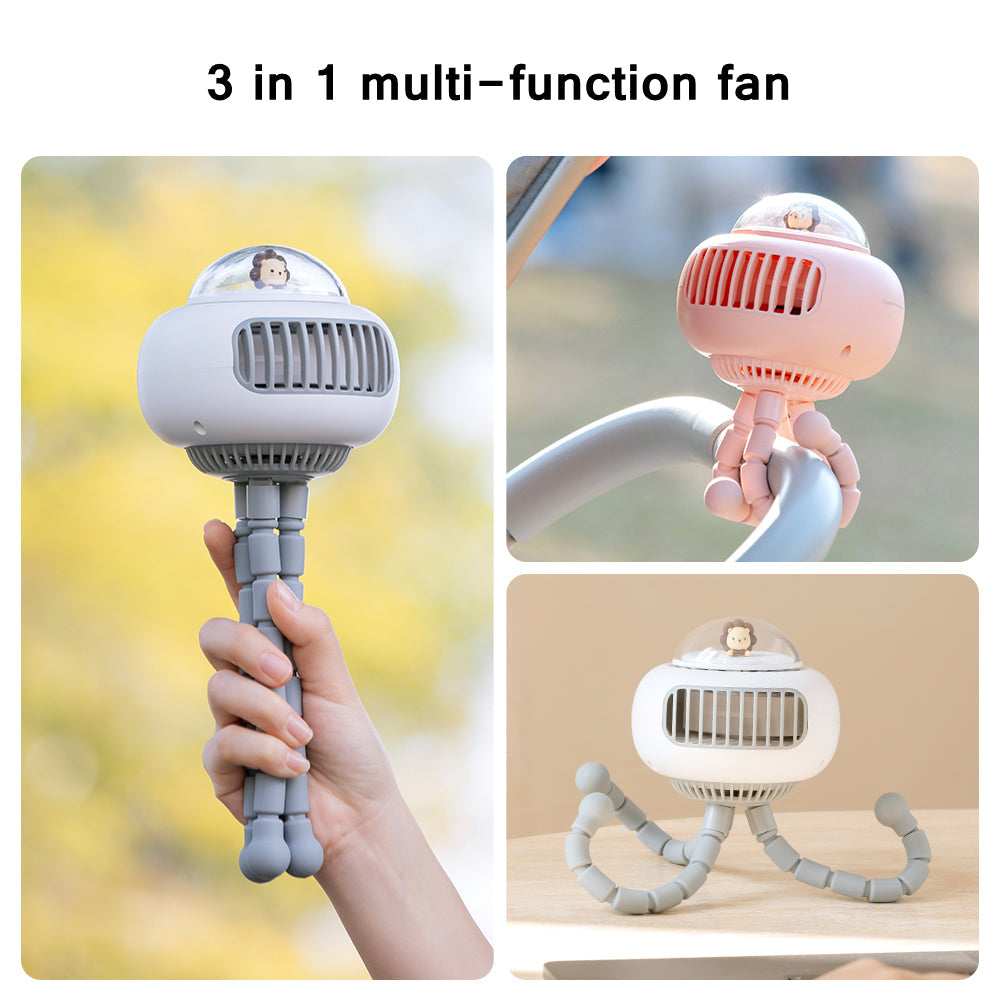 Lovely Cartoon Portable Safe Stroller Fan | Stornfield