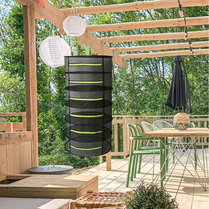 Herb drying rack foldable 6 or 8 levels | Stornfield