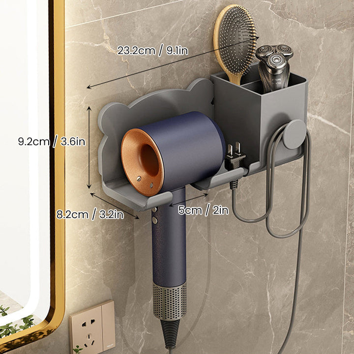 Bathroom Hair Dryer Holder | Stornfield