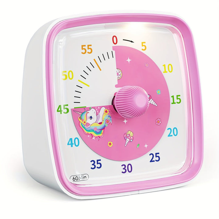 Rainbow Time Management Timer – Visual 60-Minute Countdown Timer for Study, Work, and Home | Stornfield