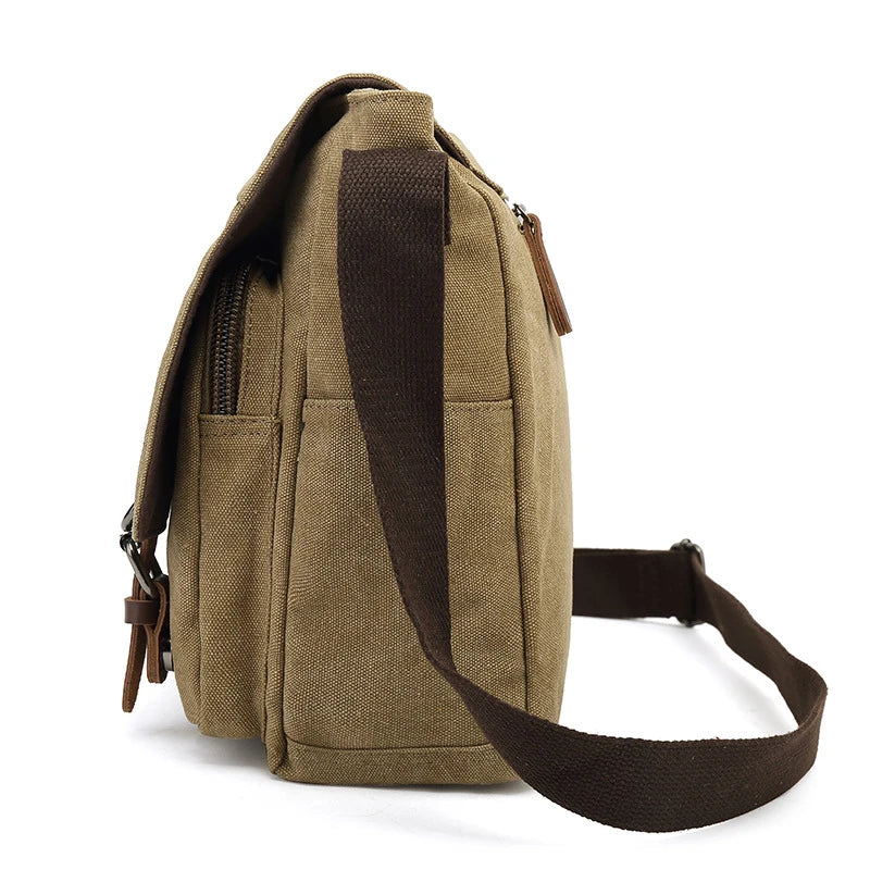 AtlasHaul Canvas Shoulder Bag — Never chaos again, always stylish on the go | Stornfield