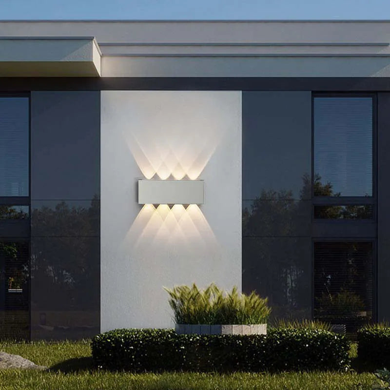 Stornfield | Wall Light Modern White LED Waterproof Lamp