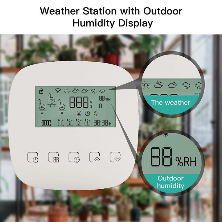 Rechargeable Smart Sprinkler Timer | Stornfield