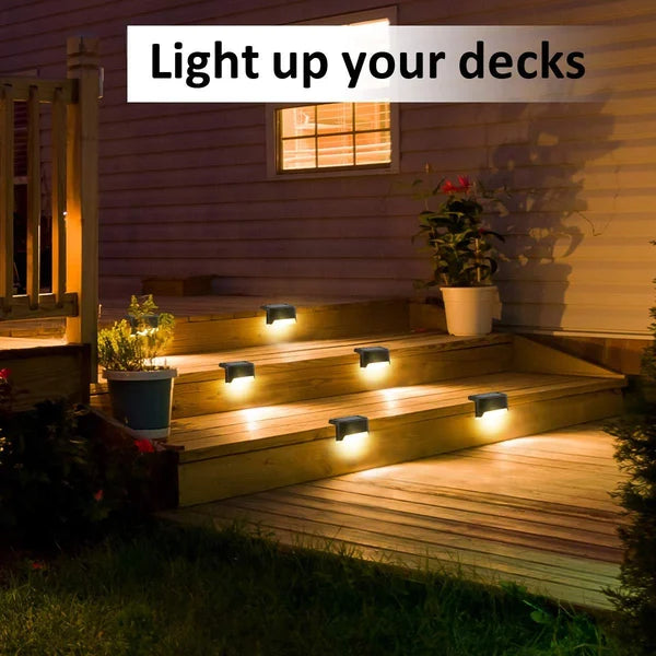 Stornfield | Solar-powered deck lighting for outdoor use
