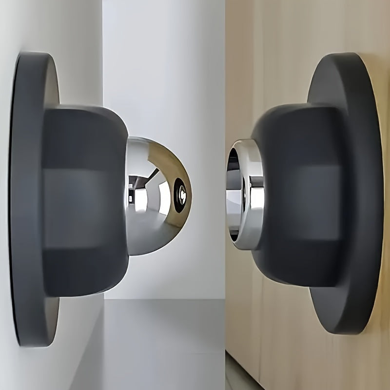 Magnetic door stopper without drilling | Stornfield