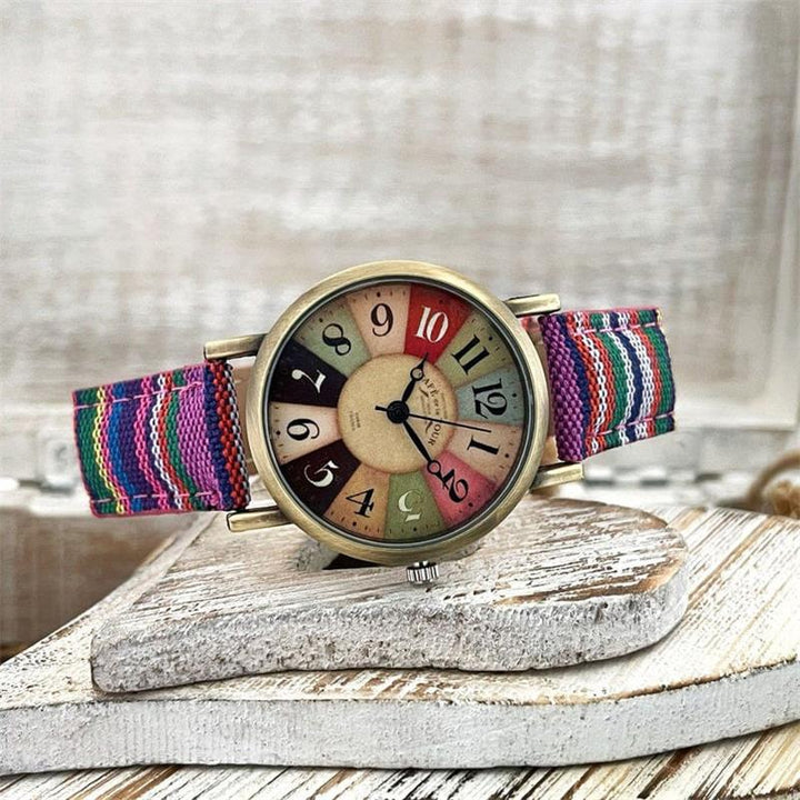 Stornfield | with a rainbow multi-colored pattern