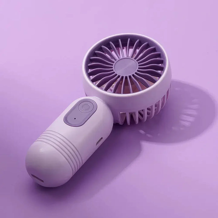 USB Rechargeable Mini Portable Fan With 3 Speeds | Stornfield