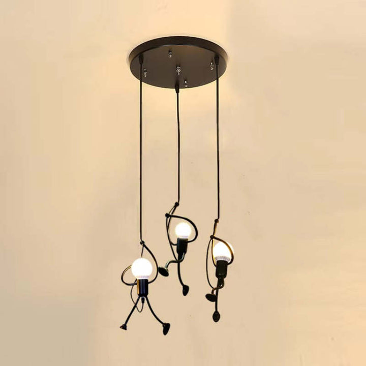 Stornfield | Retro Iron Man Pendant Light
