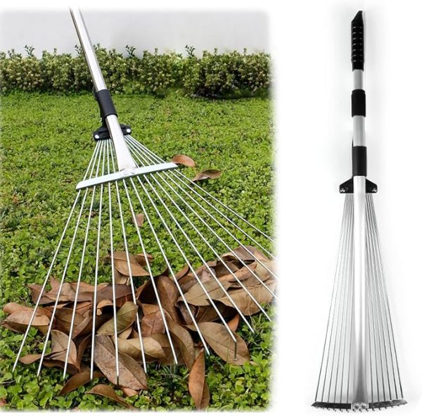 ergonomic garden rake for back-friendly work | Stornfield