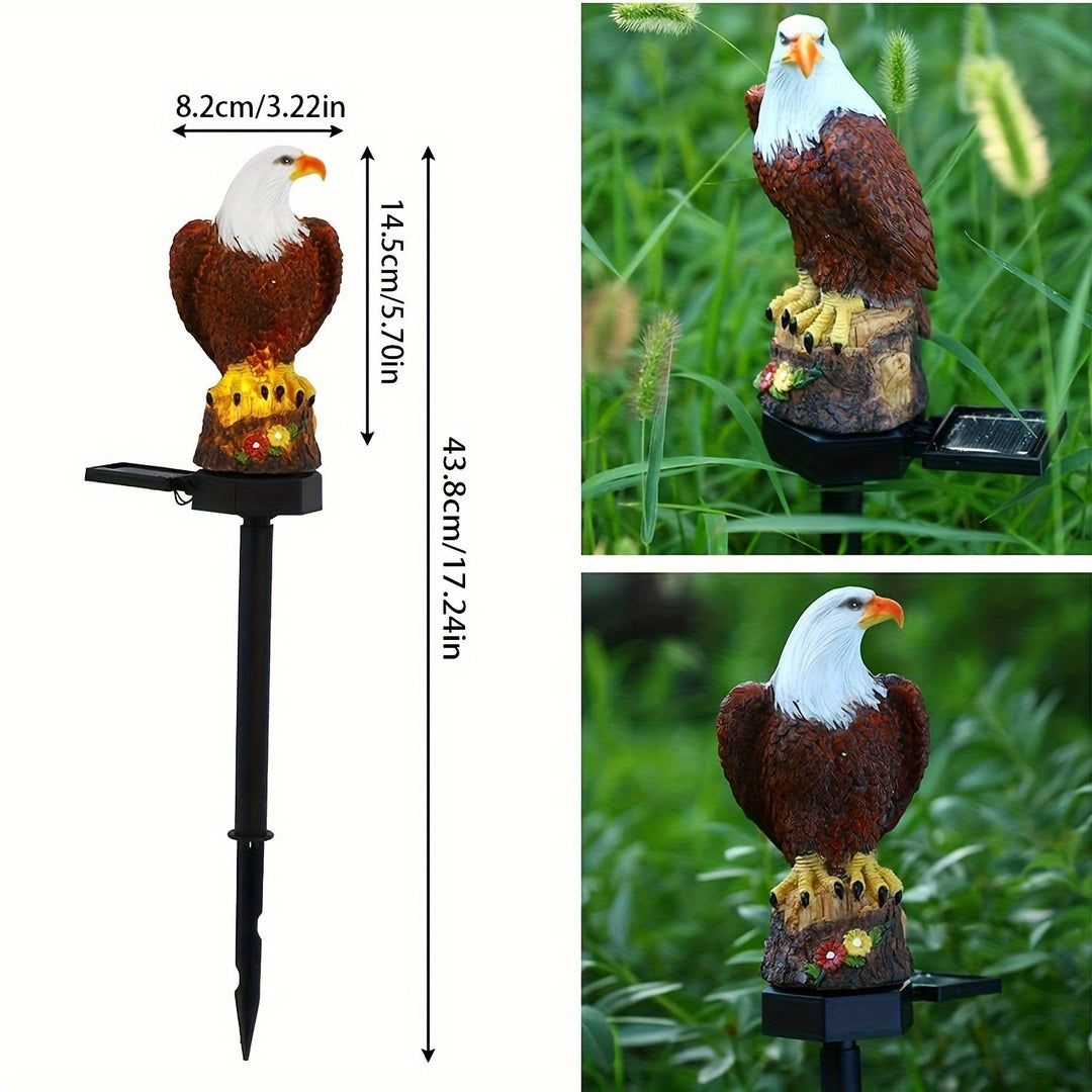 SolarGlow Eagle - Stylish Solar Lamp for Garden Lighting | Stornfield