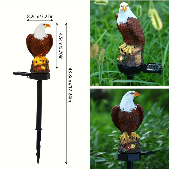 SolarGlow Eagle - Stylish Solar Lamp for Garden Lighting | Stornfield