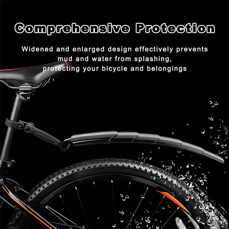 Bike mudguard set retractable adjustable | Stornfield