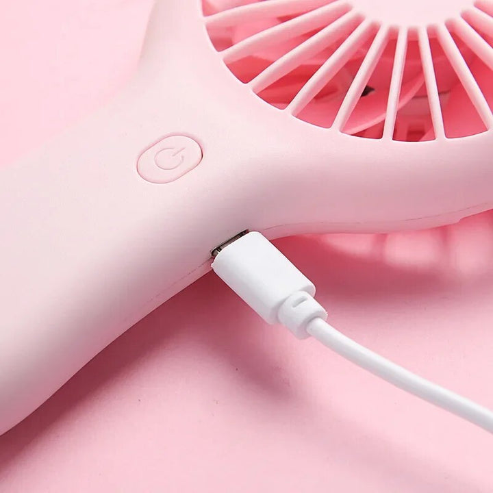 Compact USB Mini Fan - Adjustable Speeds, Ultra-Quiet Operation for Home & Office Use | Stornfield
