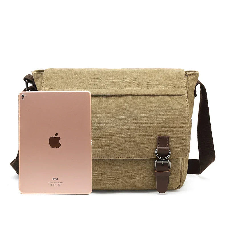 AtlasHaul Canvas Shoulder Bag — Never chaos again, always stylish on the go | Stornfield