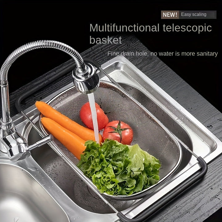 Expandable Sink Strainer Stainless Steel | Stornfield