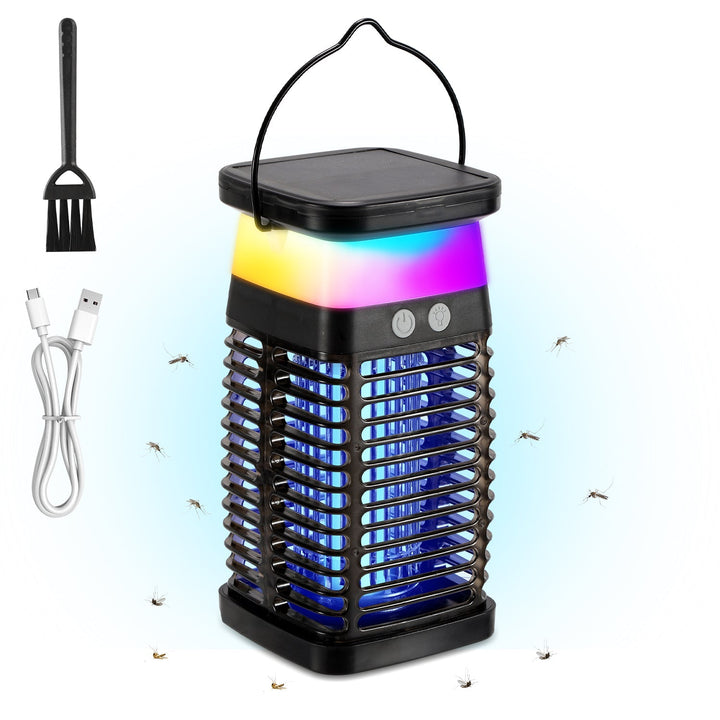 Solar Mosquito Repellent Lamp UV Light Mosquito Lamp RGB | Stornfield