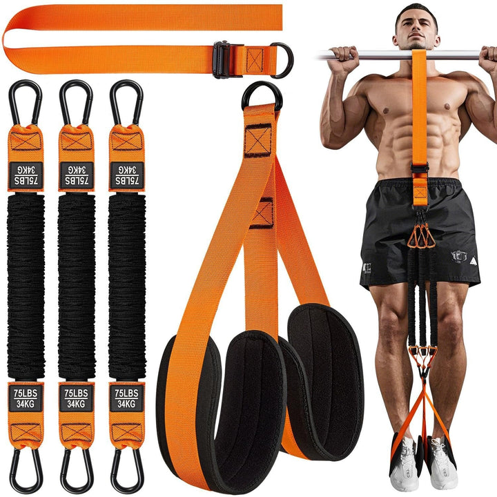 Pull-up assistance band with double foot system | Stornfield