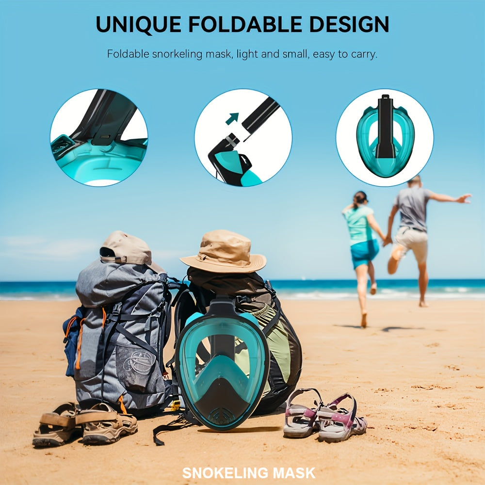 Full-face snorkel mask with 180° visibility | Stornfield