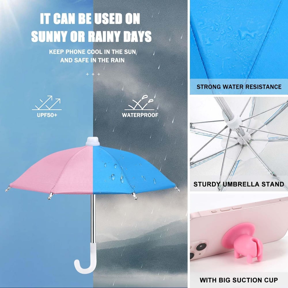 Phone Umbrella Suction Cup Stand for Sun | Stornfield