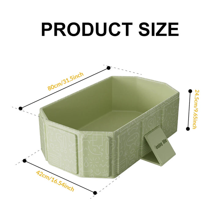 LullaBabe Portable Foldable Baby Bathtub — Enjoy Safe, Relaxed Baby Bathing Anywhere | Stornfield