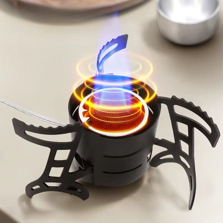 Dual-Core Blue Flame Outdoor Cooking Stove | Stornfield