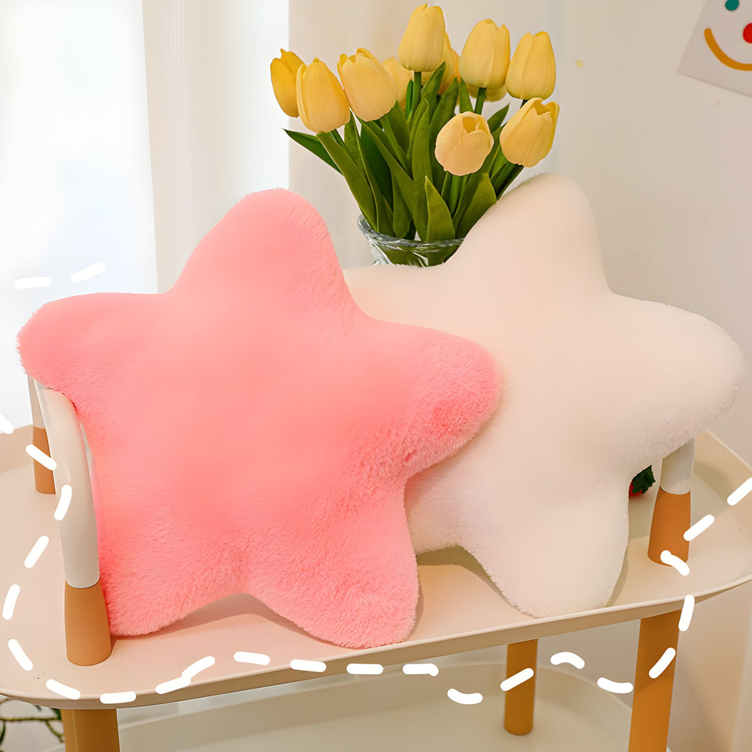 StellarHug Cushion - Decorative Star-Shaped Pillow | Stornfield