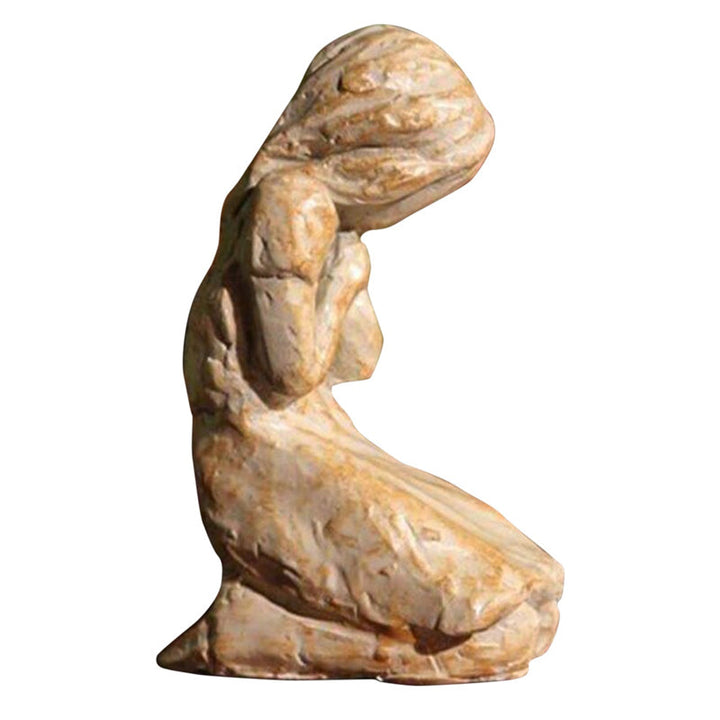 Stornfield | Sweet Hour of Prayer, beautiful hand-cast inspiring sculpture of a praying woman