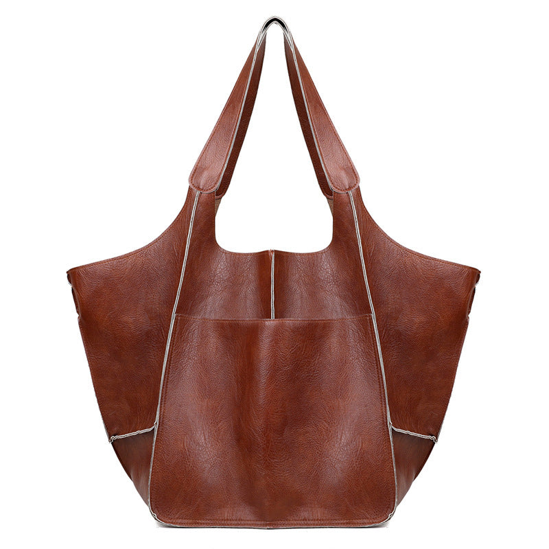 Stornfield | Oversized leather weekend handbags for women