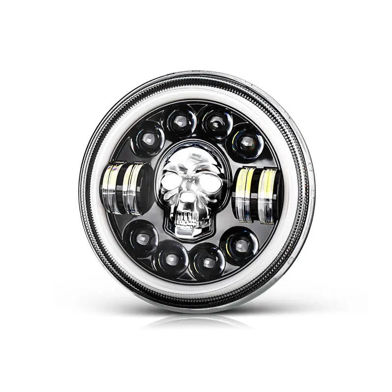 Stornfield | 7 Inch Skull LED Headlight