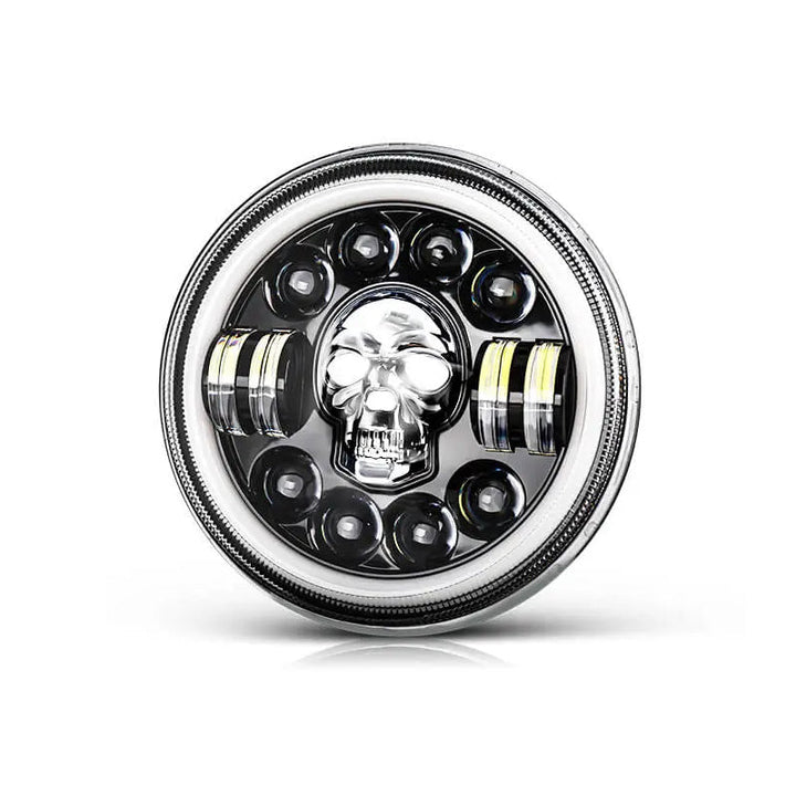 Stornfield | 7 Inch Skull LED Headlight
