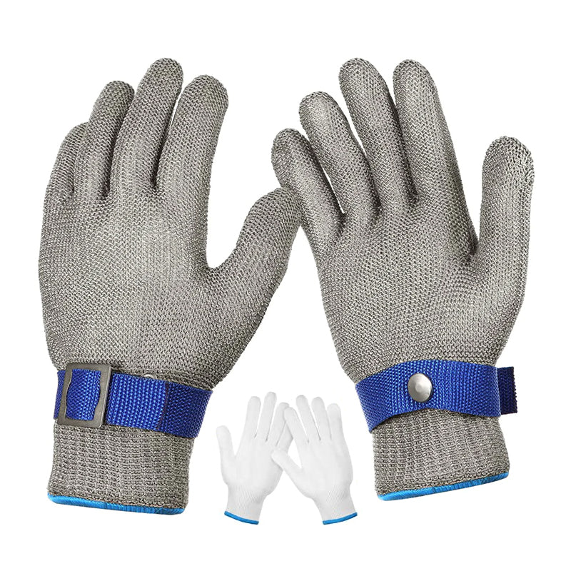 Stornfield | Stainless Steel Mesh Metal Protective Gloves for Laboratory