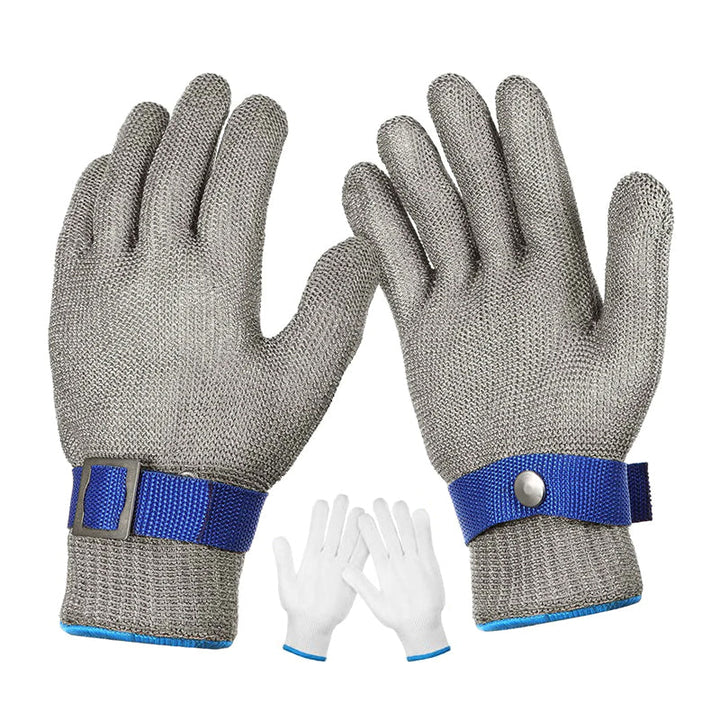 Stornfield | Stainless Steel Mesh Metal Protective Gloves for Laboratory