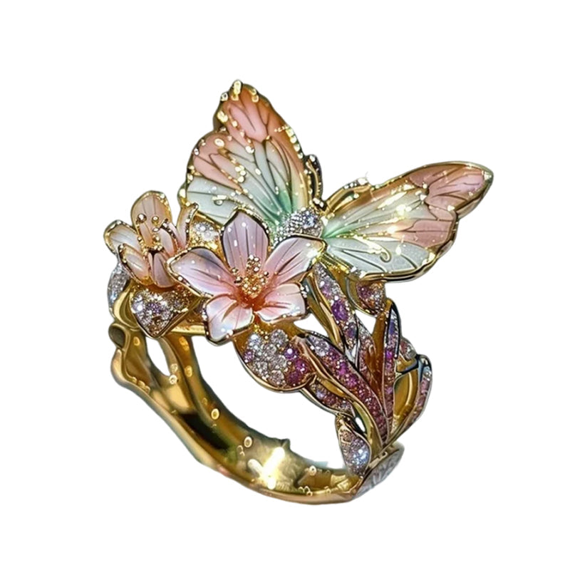 Butterfly flower ring | Stornfield