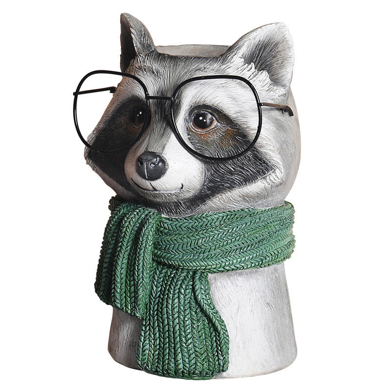 Resin Animal Flower Pot | Stornfield